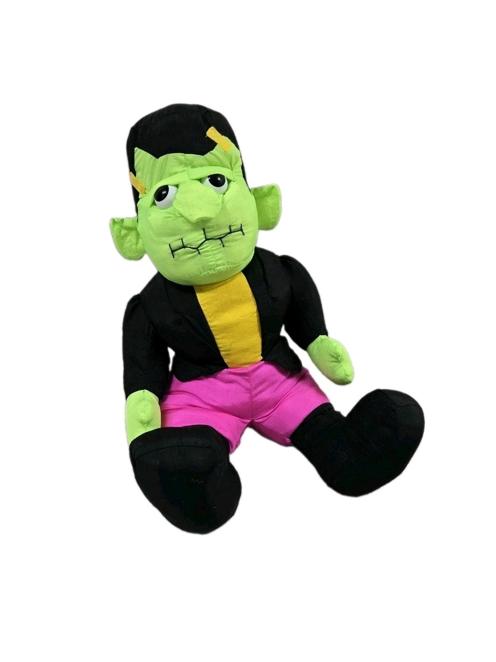 Frankenstein Parachute Nylon Plush 1996 Four Star International Halloween Decor